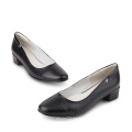 china factory big discount wholesale women thick heel job shoe